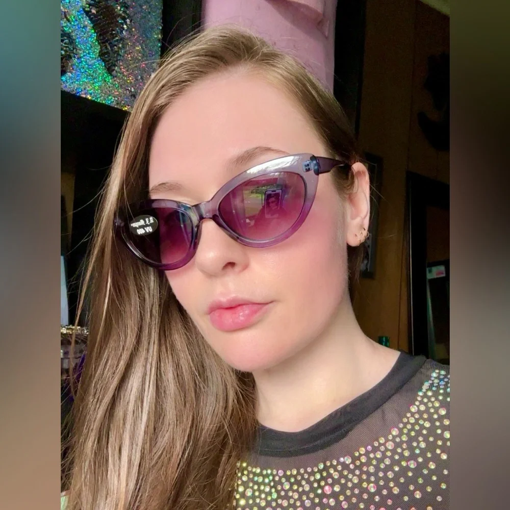 AJ Morgan • Filter Cat 3 My Melody Sunglasses in Crystal Blue